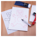 Essdee Print Foam Block Printing Foam Sheets (6" x 8") 10 Sheet Pack