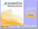 Fabriano Artistico Watercolour Block CP 140lb Extra White 12"x18" 20shts