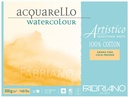 Fabriano Artistico Watercolour Block CP 140lb Trad. White 12"x18" 20shts