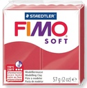 Fimo Soft Modelling Clay 2oz. Cherry Red