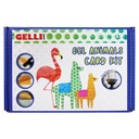 Gelli Arts Gel Animals Card Kit **ND**