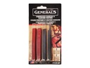 General Compressed Charcoal Asst. 4pk 2char 2sang