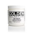 Golden Medium Gel Topcoat w/UVLS Gloss 8oz **ND**
