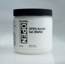 Golden Medium Open Gel Matte 8oz **ND**
