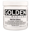 Golden Medium Soft Gel Gloss 8oz **ND**