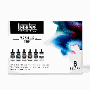 Liquitex Acrylic Ink Muted Collection + White 6x30ml **ND**