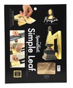 Mona Lisa Simple Leaf Gold 18 Sheets 5 1/2" square (0010030)