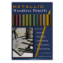 Pacific Arc Metallic Woodless Pencils Set of 12 Colours