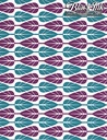 Paper Paddle Lead - Purple/teal **ND-SO**