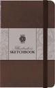 Pentalic Illustrators Sketchbook Brown Mocha 3 1/2" x 5 1/2"