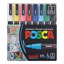 Posca PC-3M Set of 8 Basic Colours **ND**