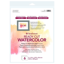 Ready Cut Watercolor 6 Sheets 11" x 14" Hot Press