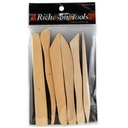 Richeson Boxwood Clay Tool 6" Set/6