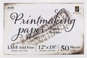 Richeson Printmaking Paper #135 50 shts 12"x 18"