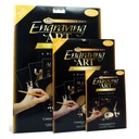 Royal & Langnickel Engraving Art Blank Boards 11"x14" (6 pc) GOLD FOIL