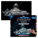 Royal & Langnickel Engraving Art Famous Places Silver Grand Sphinx