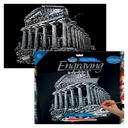 Royal & Langnickel Engraving Art Famous Places Silver Parthenon