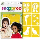 Snazaroo Stencil 6 PK - Unisex