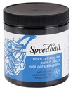 Speedball Water-Soluble Block Printing Ink 8oz Black (3800)