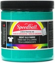Speedball Night Glo Fabric Screen Printing Ink Green 8oz
