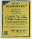 Sta-Wet Painters Pal Sponge Refill 9x12 (3 Sponges)