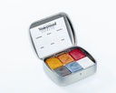Stoneground Watercolour Palette - 6pc Metallic **ND**