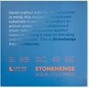 Stonehenge Block 10"x10" Aqua Cold Press 140lb 15 sheets