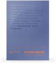 Stonehenge Block 10"x14" Aqua Cold Press 140lb 15 sheets