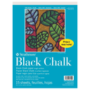 Strathmore 100 Black Chalk Tape Bound 9"x12"