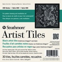 Strathmore Artist Tiles 400 Artagain Coal Black 6"x6"