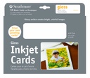 Strathmore Cards Inkjet Gloss 5"x7" **SO**