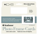 Strathmore Cards Photo Frame White 5"x6.875" 10pk