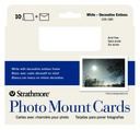 Strathmore Cards Photo Mount White/Decorative Border 5"x6.875" 10pk
