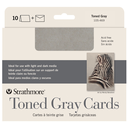 Strathmore Cards Toned Gray 10 Cards & Envelopes 5" x 6 7/8"
