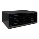 Studio Designs Flat File Cabinet 40"/ Black **ND**