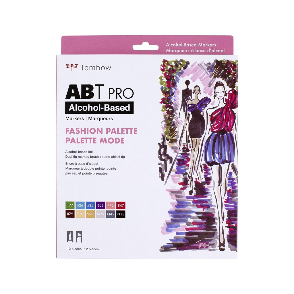 Tombow ABT Pro Alcohol Marker Set Fashion Palette  **ND**_DISC