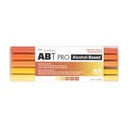 Tombow ABT Pro Alcohol Marker Set Orange Tones