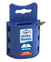 Utility Blades (100) in Dispenser