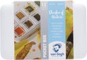 Van Gogh Watercolour Pocket Box 12 Pan Shades of Nature **ND**