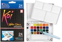 Koi Water Colors Pocket Field Sketch Box 30 Colours