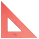 Triangle 10" 45/90 Fluorescent Double Ink Edge (FT450-10)