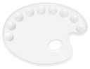 Palette Plastic Oval 9 Well