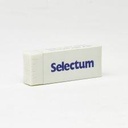 Eraser Selectum White Vinyl 53-127