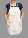 Heinz Jordan Apron White Cotton 36x29