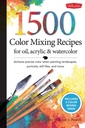 Walter Foster Book 1500 Colour Mixing Recipes **ND**