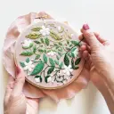 Blissful Blooms Beginner Embroidery Kit **ND**