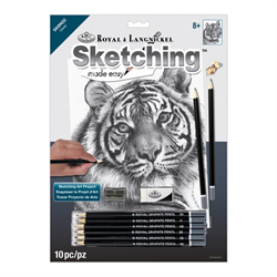 Royal & Langnickel Sketching Made Easy Clawdia Tiger