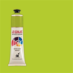 Jo Sonja Artists' Matte Flow Acrylic 75ml Yellow Green 697