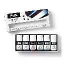 Liquitex Soft Body Acrylics 6x59ml Set Muted Collection + White **ND**