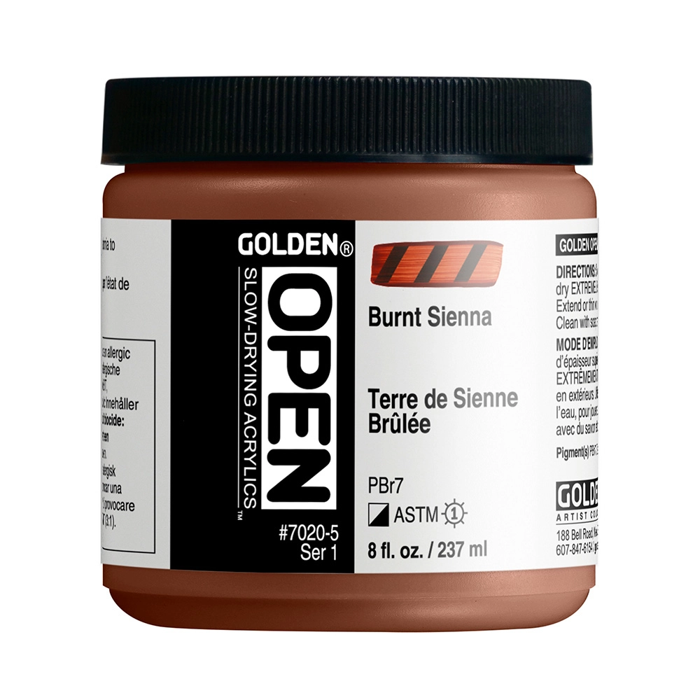 Golden Open 2oz. Burnt Sienna S1